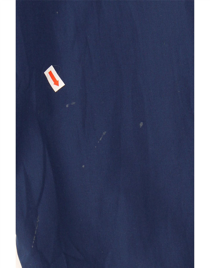 WRANGLER Womens Bomber Jacket UK 20 2XL Navy Blue Polyester