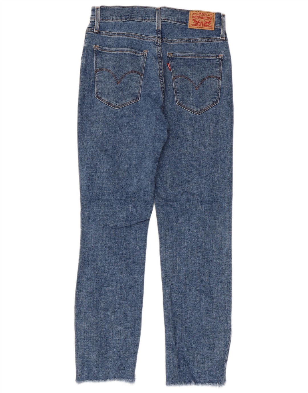 Γυναικείο τζιν Levi's 724 High Rise Straight Cropped W27 L26 Blue