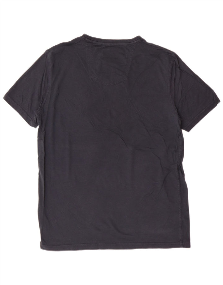 Ανδρικό T-Shirt FAT FACE Τοπ μεσαίο μπλε ναυτικό βαμβακερό