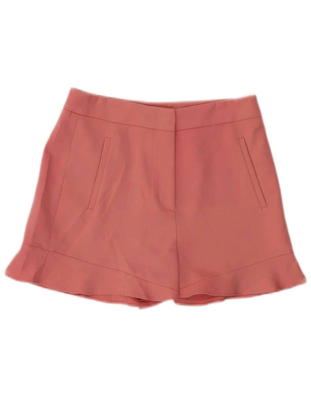 Zara Γυναικείο Hot Παντελόνι Μικρό W26 Ροζ Βαμβακερό