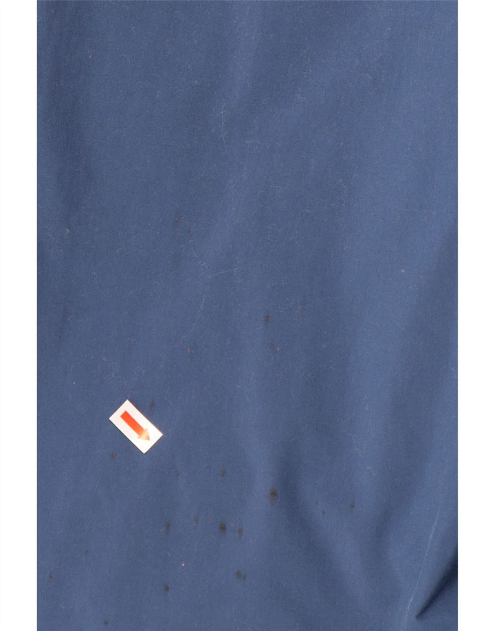 CHAMPION Womens High Waist Waterproof Trousers UK 14 Medium  Navy Blue