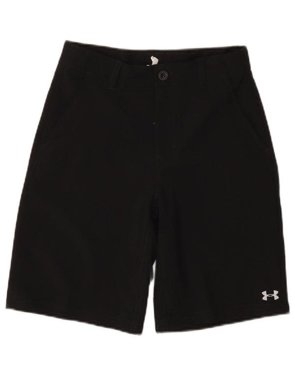 Under Armour Girls Chino Σορτς 11-12 ετών W26 Μαύρο Πολυεστέρα