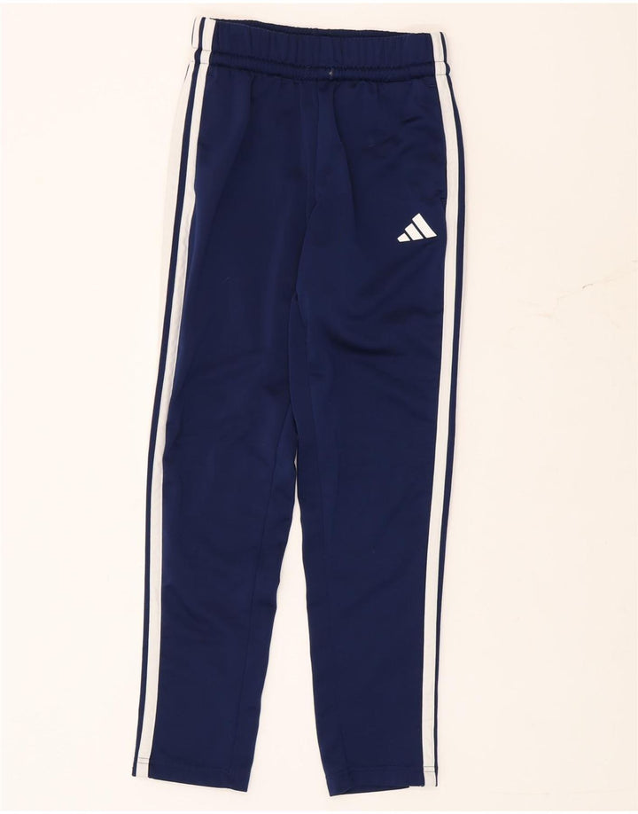 Παντελόνι αθλητικής φόρμας Adidas Boys Climacool 11-12 ετών Navy Blue Polyester