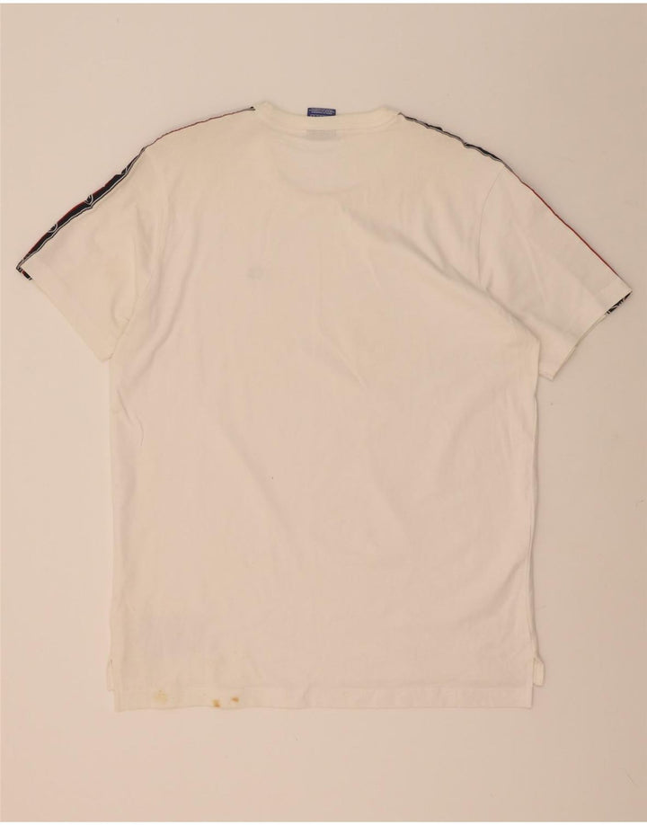 Ανδρικό γραφικό T-Shirt Champion Top Medium White Colourblock