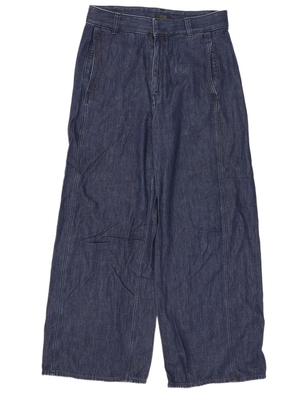 Cos γυναικείο ψηλό ψηλό φαρδύ τζιν EU 40 Medium W34 L30 Navy Blue Cotton