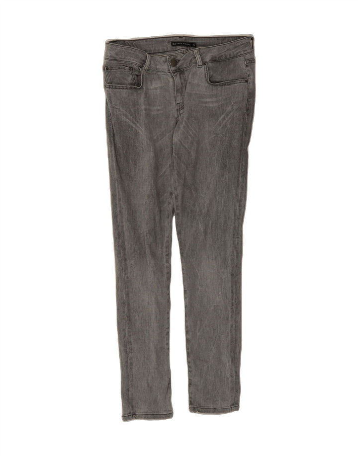 ZARA Womens Skinny Jeans EU 42 Large W32 L30 Grey Vintage Zara and Second-Hand Zara from Messina Hembry 