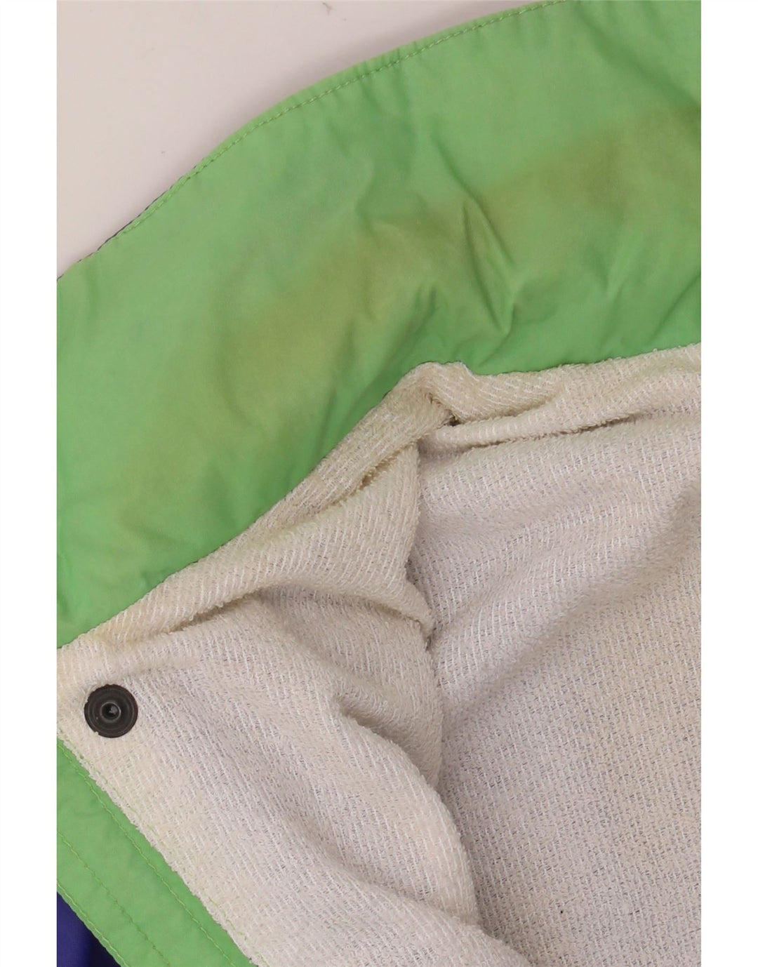 K-WAY Ανδρικό τζάκετ αντιανεμικό UK 38 Medium Purple Colourblock Polyamide