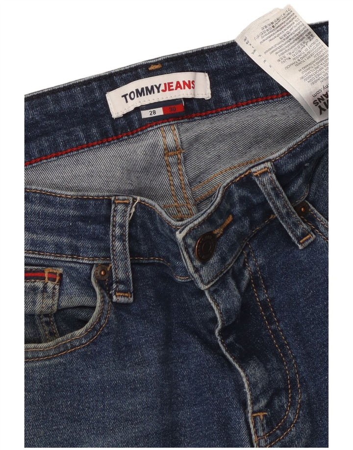 TOMMY HILFIGER Ανδρικό Slim Jeans W28 L30 Μπλε Βαμβακερό