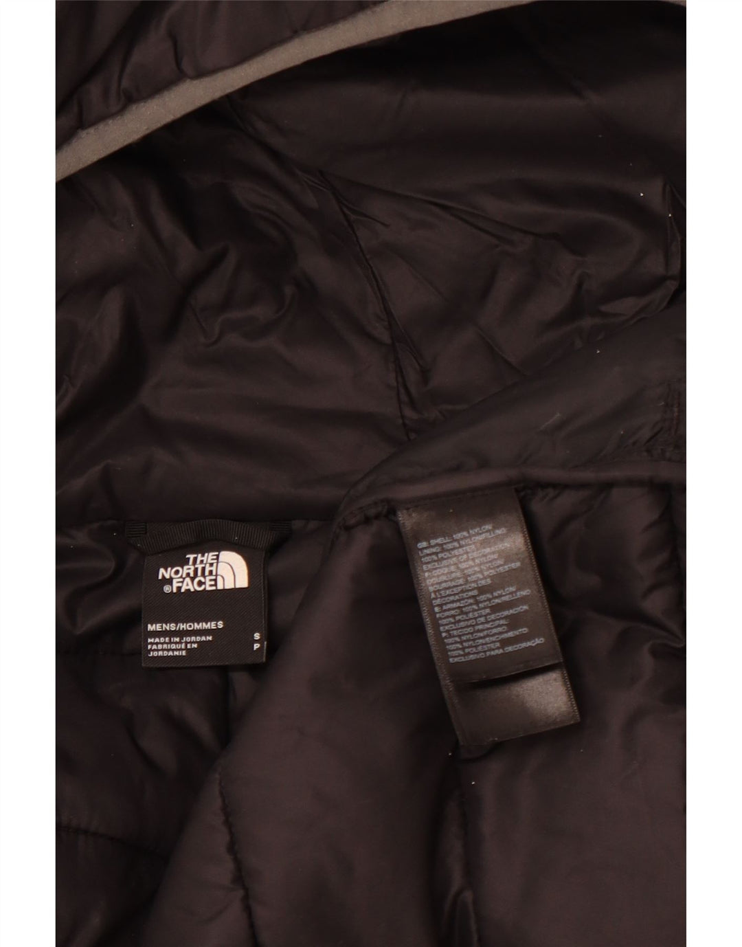 THE NORTH FACE Ανδρικό μπουφάν με κουκούλα UK 36 Small Black Nylon