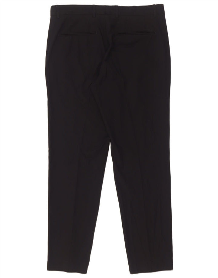Zara Ανδρικό Slim Chino Παντελόνι EU 40 Medium W31 L29 Μαύρο