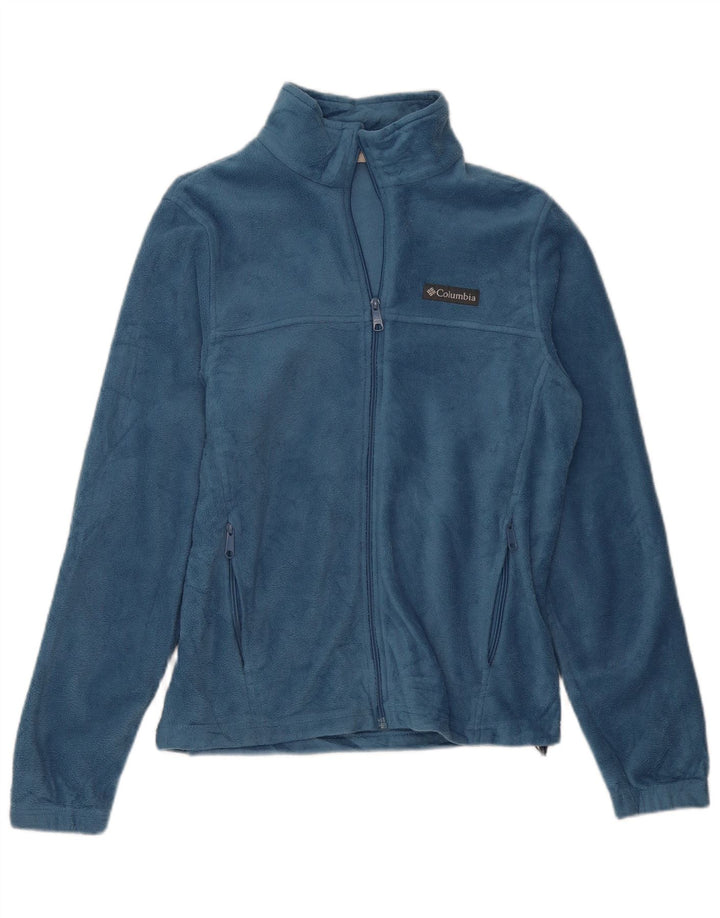 Columbia Γυναικείο Μπουφάν από Fleece Oversized UK 6 XS Blue Polyester