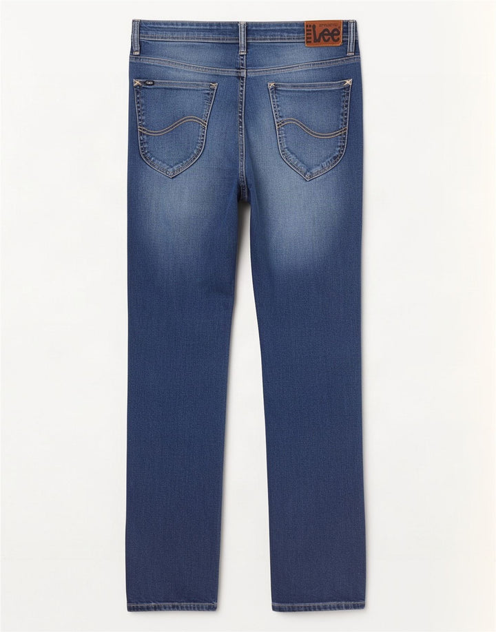 Lee Mens Slim Jeans W32 L30 Blue Cotton