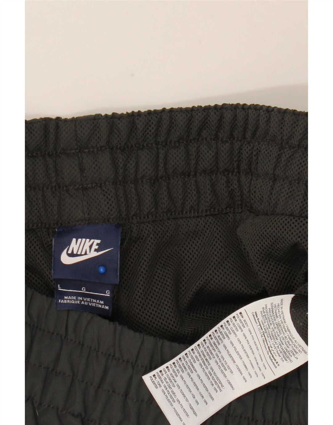 Ανδρικό αθλητικό σορτς Nike μεγάλο γκρι πολυεστέρα