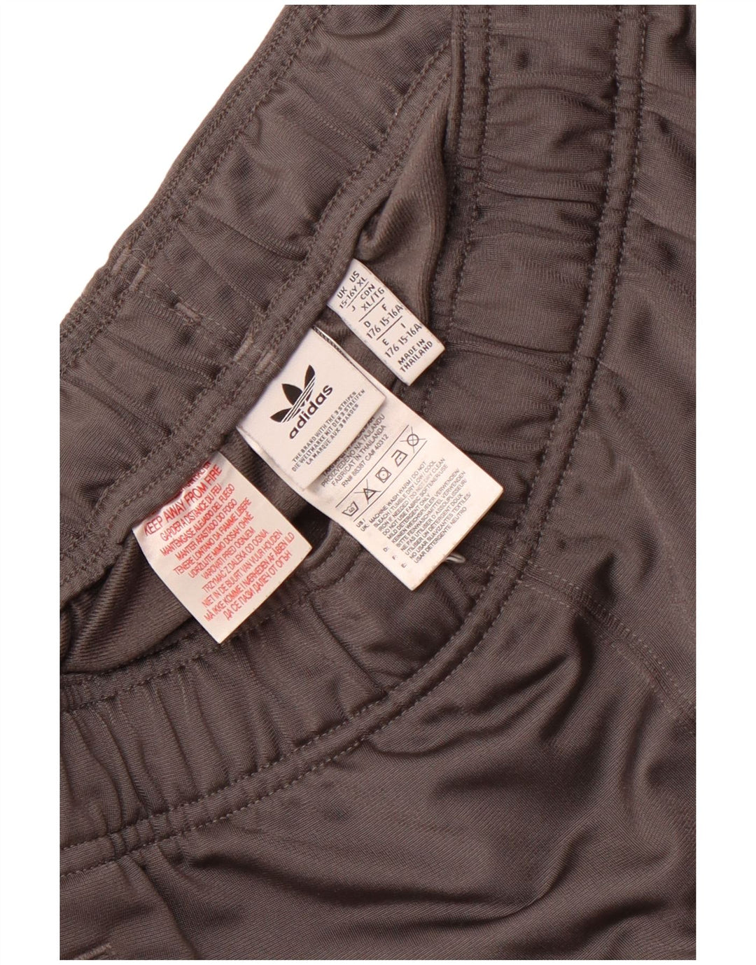 Adidas για αγόρια αθλητικά παντελόνια Joggers 15-16 ετών γκρι πολυεστέρα