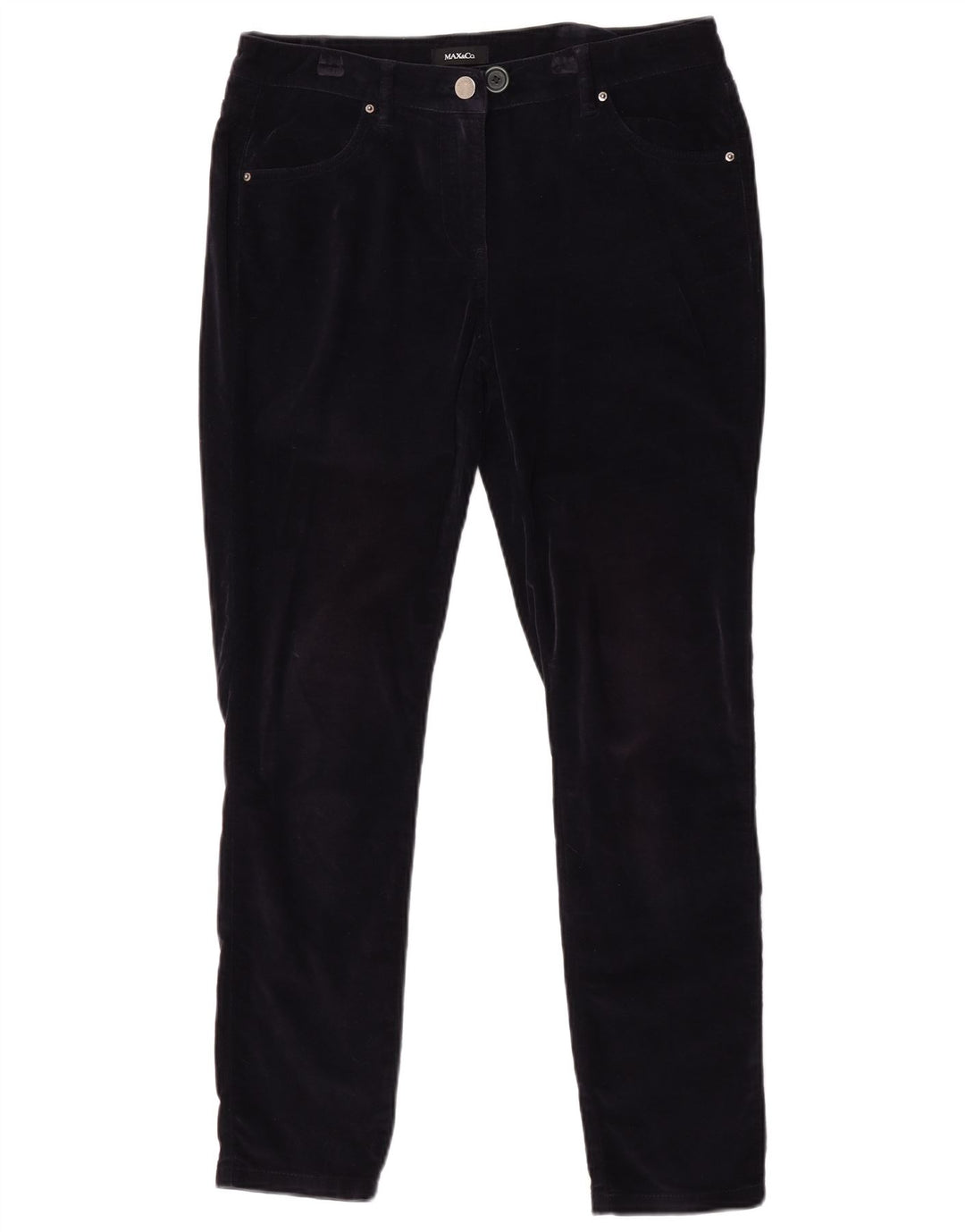 Max & Co. Γυναικείο Slim Casual Παντελόνι W32 L29 Navy Blue