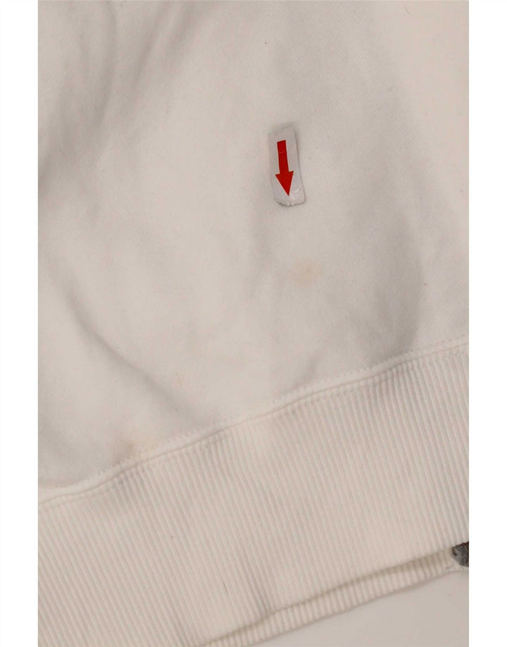 Γυναικεία φόρμα Nike Graphic Top Jacket UK 14 Μεσαίο λευκό βαμβακερό