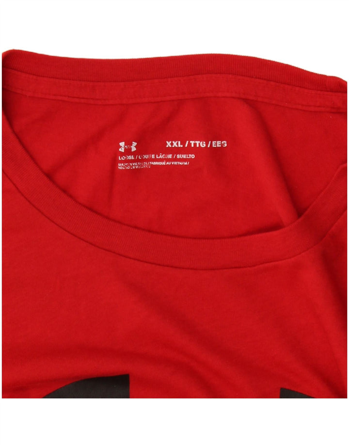 Under Armour Ανδρικό γραφικό T-Shirt Top 2XL Red