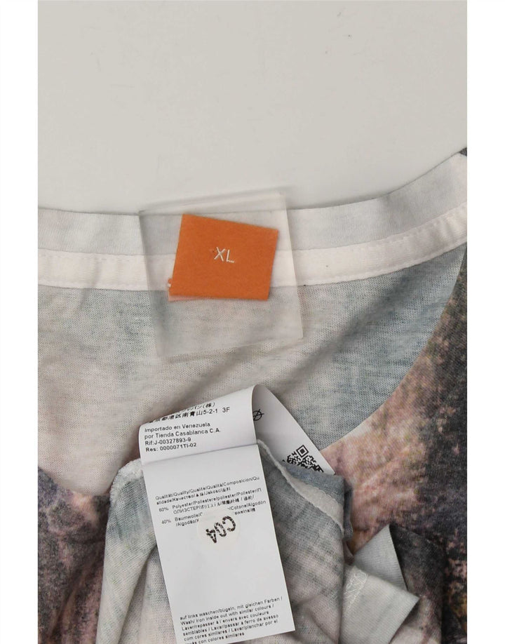 Ανδρικό μπλουζάκι Hugo Boss Abstract Pattern Top XL Πολύχρωμος Πολυεστέρας