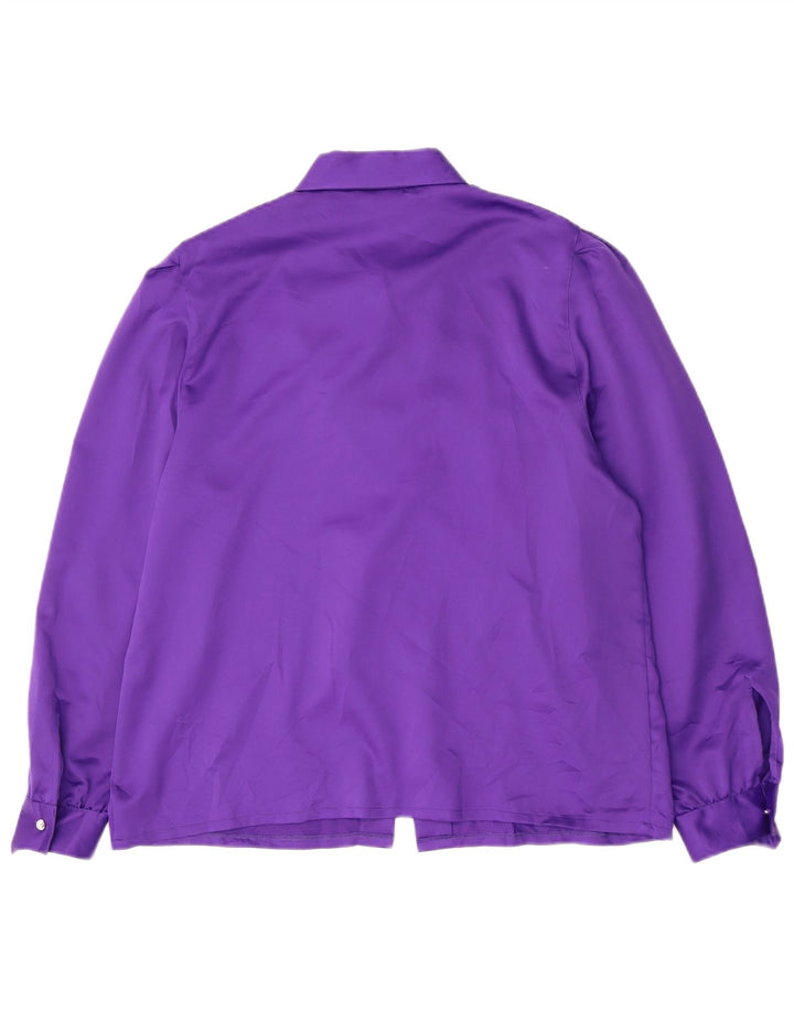 Yessica Γυναικείο πουκάμισο μπλούζα EU 44 XL Purple Polyester