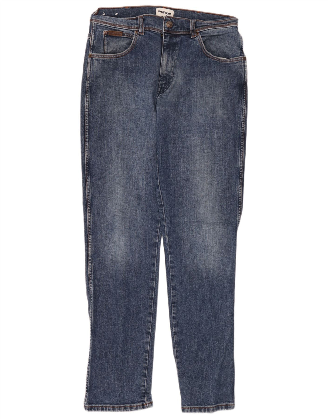 Wrangler Ανδρικό Texas Slim Jeans W33 L34 Μπλε βαμβακερό