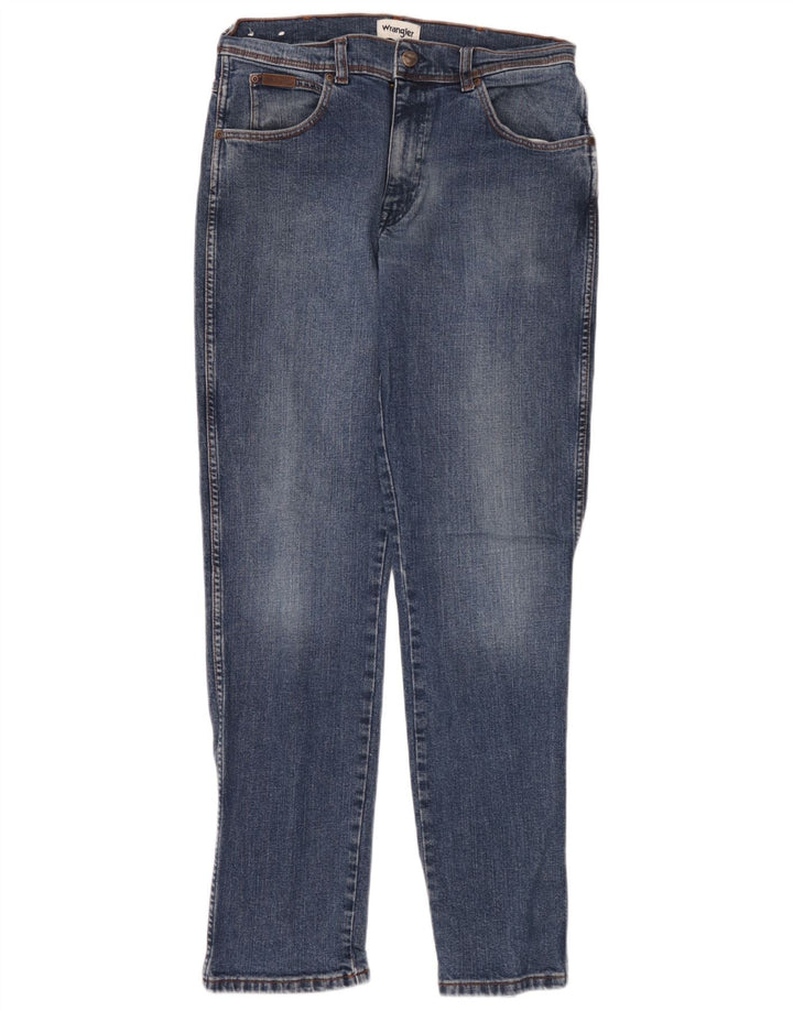 Wrangler Ανδρικό Texas Slim Jeans W33 L34 Μπλε βαμβακερό