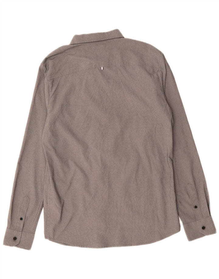 Ανδρικό πουκάμισο Oakley Slim Fit Medium Grey Polyester