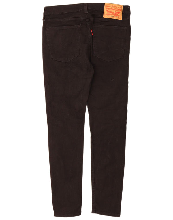 Levi's Mens 519 Hi-ball Super Skinny Jeans W34 L30 Μαύρο βαμβακερό