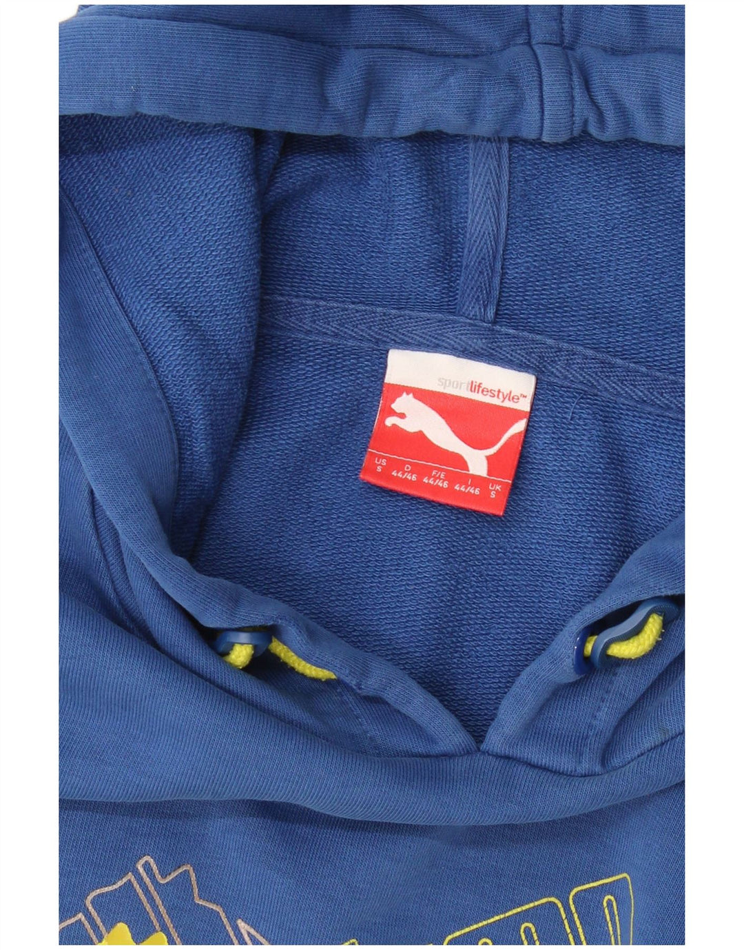 Ανδρικά γραφικά κουκούλα PUMA Μικρό Μπλε