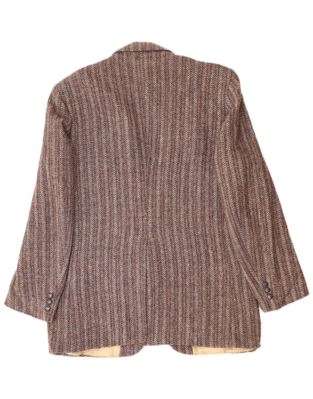 Ανδρικό σακάκι HARRIS TWEED 2 κουμπιά σακάκι UK 38 μεσαίο γκρι ριγέ