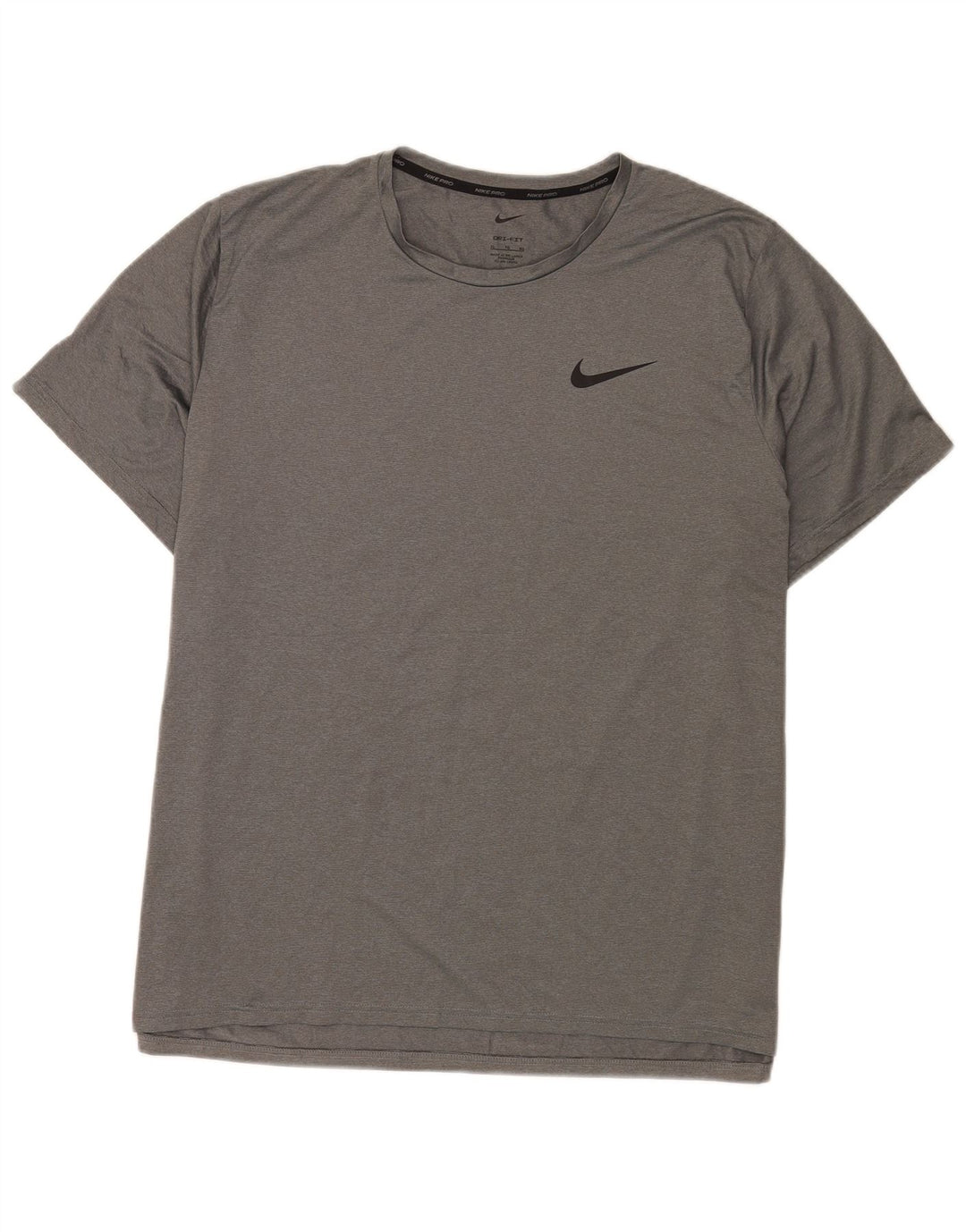 Ανδρικό T-Shirt Nike Dri Fit Top XL με γκρι φλύκταινες πολυεστέρα