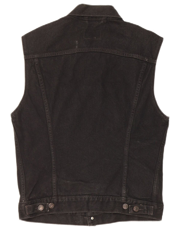Ανδρικό τζιν Levi's Gilet UK 38 Medium Black Cotton
