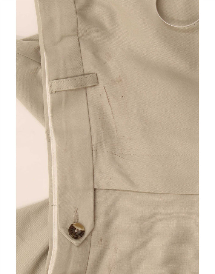 Ανδρικό παντελόνι με κανονική εφαρμογή Marks & Spencer W36 L29 Beige Polyester