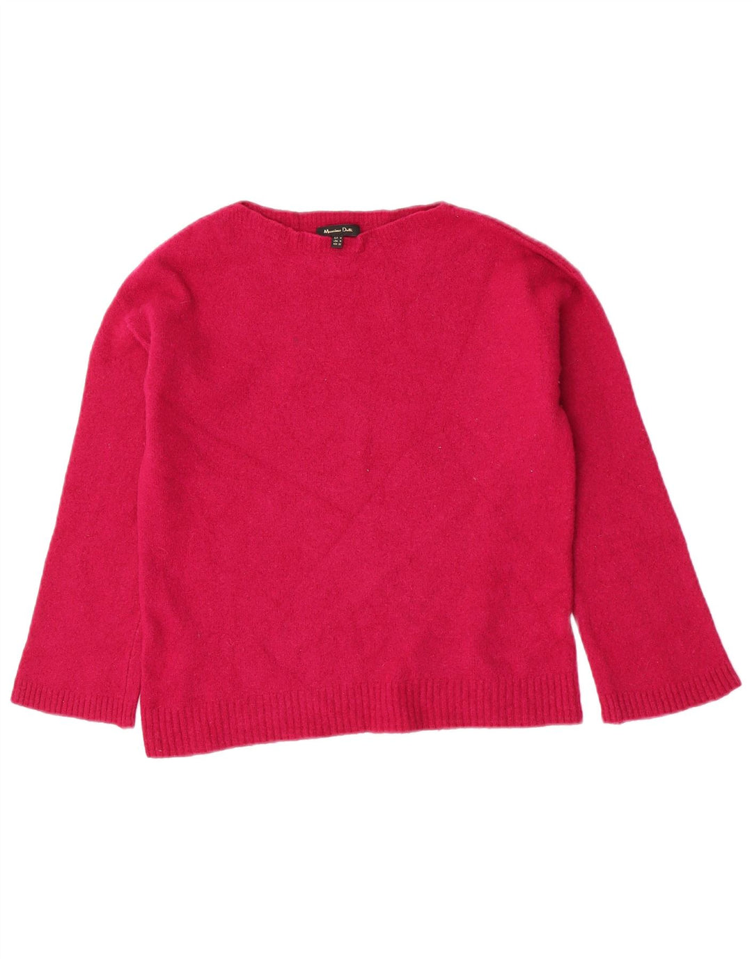 Massimo Dutti Γυναικείο πουλόβερ με λαιμόκαυστο UK 12 Medium Pink