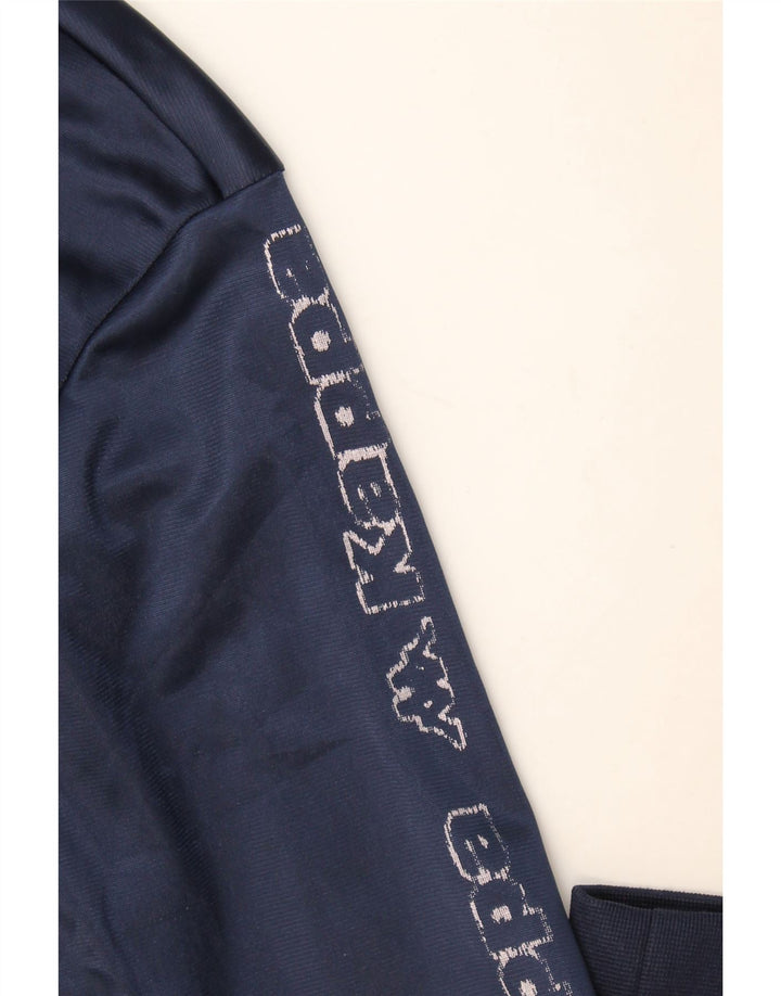 Ανδρική φόρμα με γραφικό φόρμα Kappa Top Jacket Medium Navy Blue Polyester