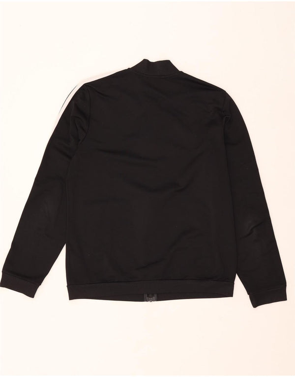 Γυναικεία αθλητική φόρμα ADIDAS Top Jacket UK 12/14 Medium Black Polyester