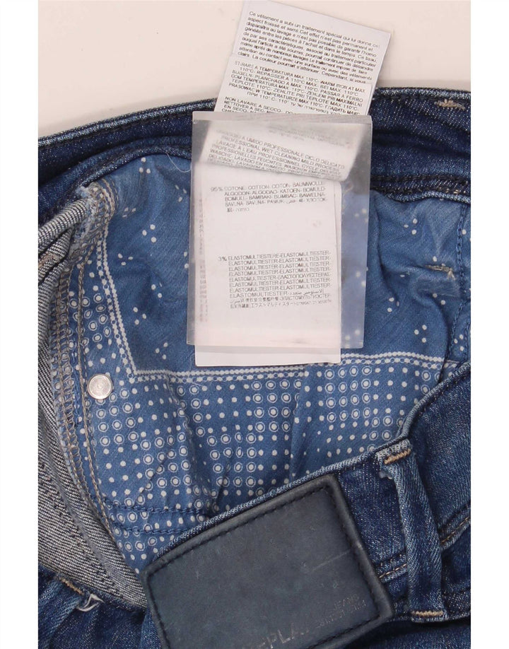 Replay Ανδρικό Slim Jeans W32 L32 Blue Cotton