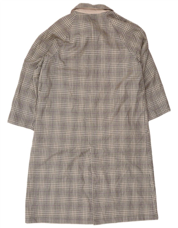 Vintage γυναικείο αναστρέψιμο πανωφόρι UK 12 Medium Beige