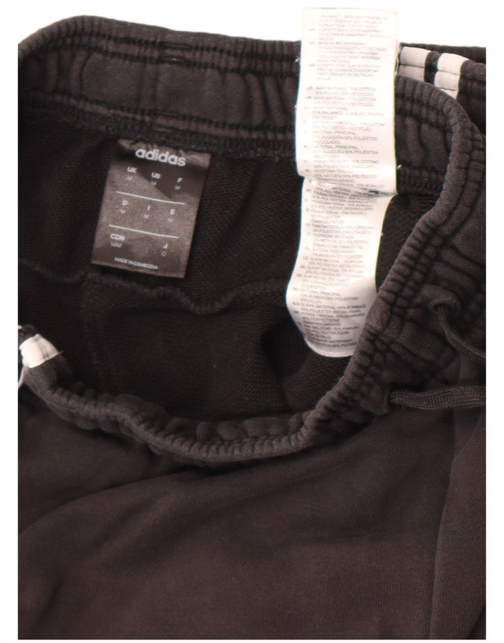 Ανδρική φόρμα Adidas Παντελόνι Joggers Μεσαίο μαύρο βαμβακερό