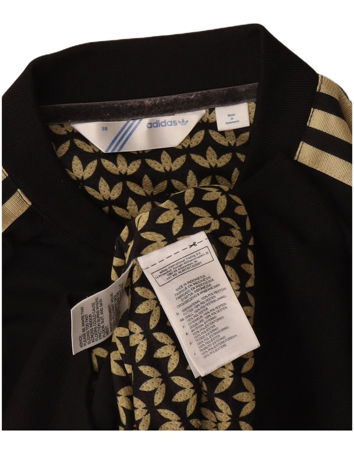 Γυναικεία αθλητική φόρμα Adidas Crop Graphic Top Jacket EU 38 Medium Black