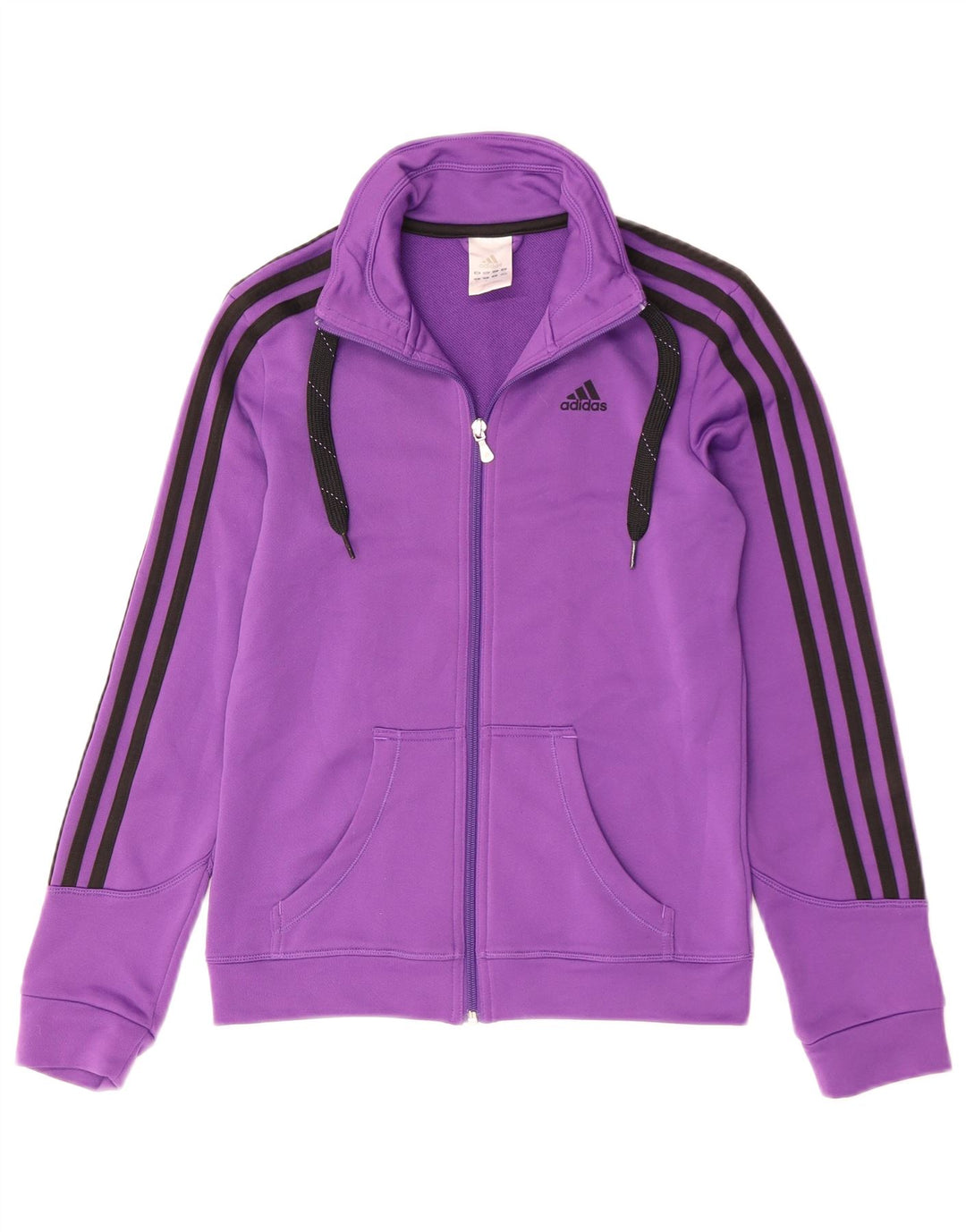 Γυναικεία αθλητική φόρμα ADIDAS Top Jacket UK 10 Small Purple Polyester