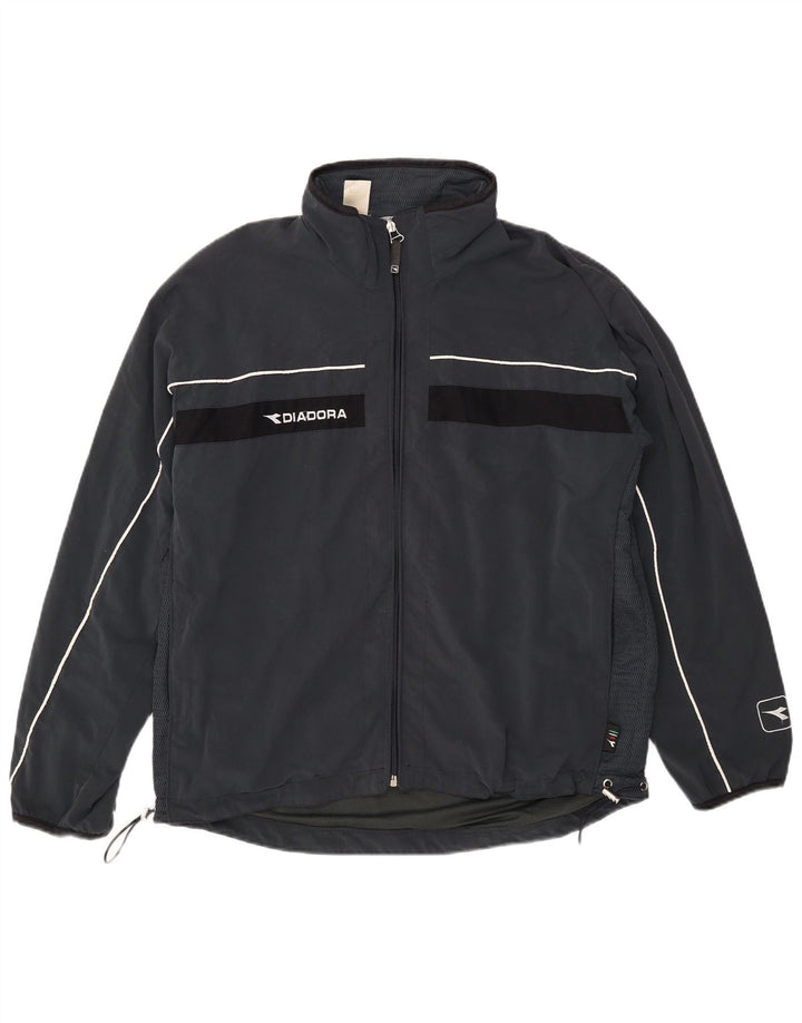 Ανδρική φόρμα Diadora Top Jacket Μεγάλο μπλε ναυτικό χρώμα πολυεστέρα