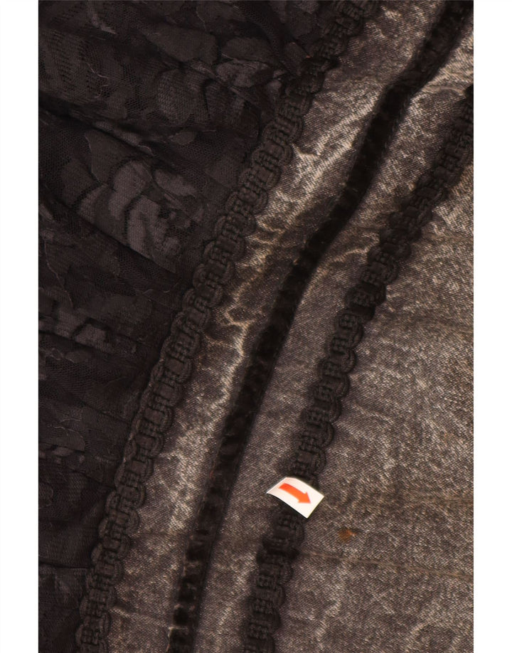 Γυναικεία Τζιν Φούστα VINTAGE W28 Μεσαίο Γκρι