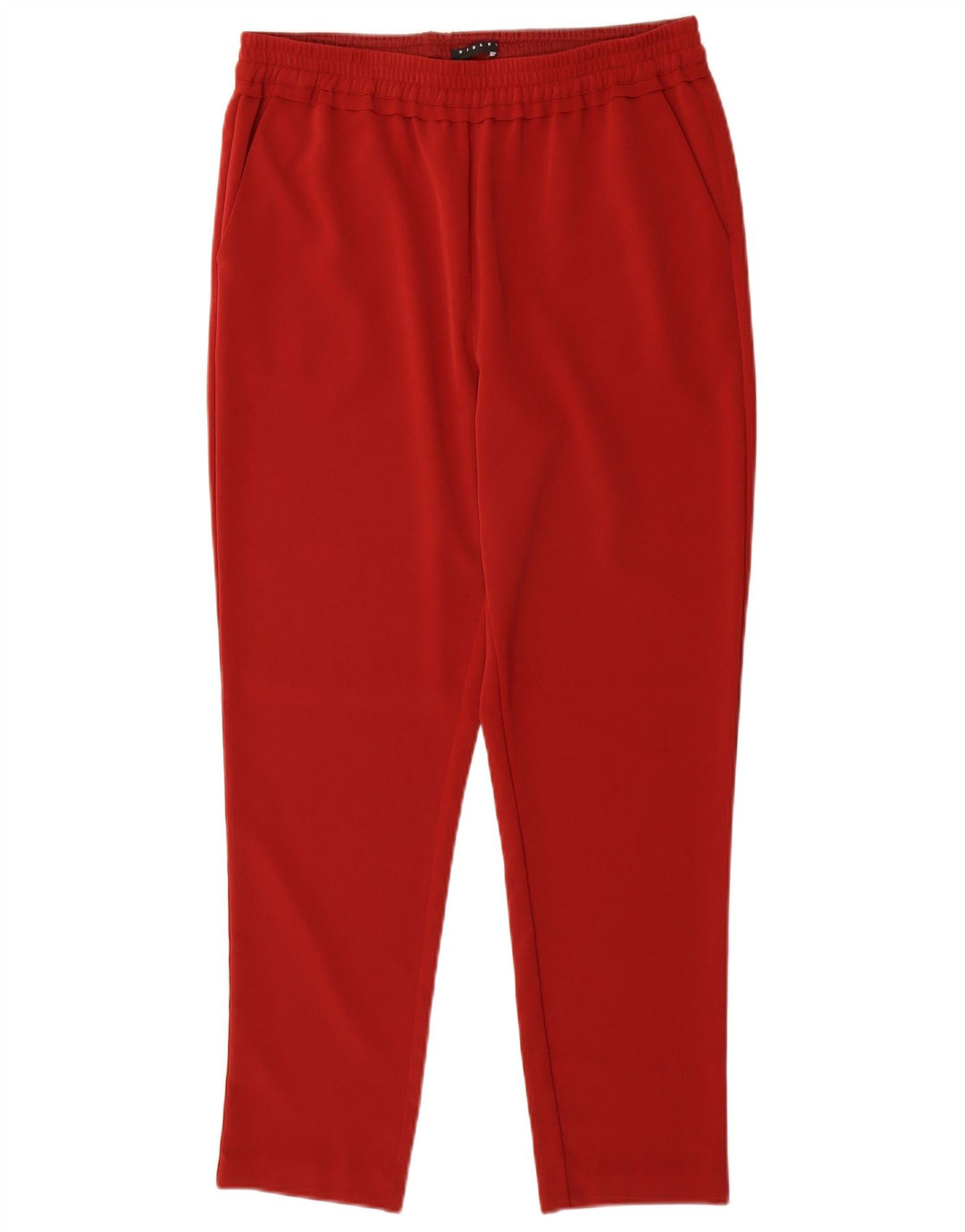 Sisley Γυναικεία φόρμα παντελόνι UK 14 Medium Red