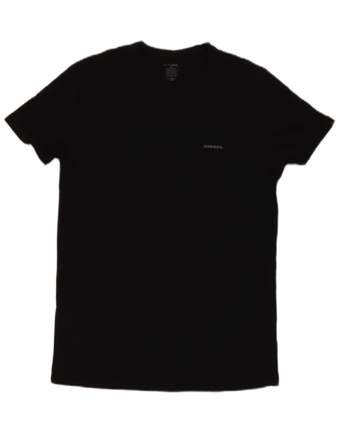 Ανδρικό T-Shirt Diesel Top Μεσαίο μαύρο βαμβακερό