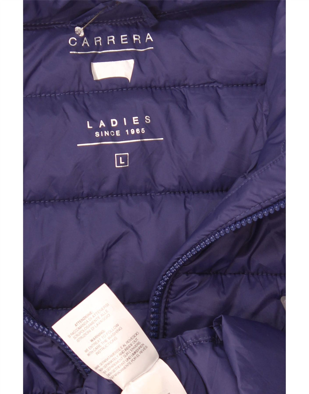 Carrera Γυναικείο Gilet UK 16 Large Navy Blue Polyamide