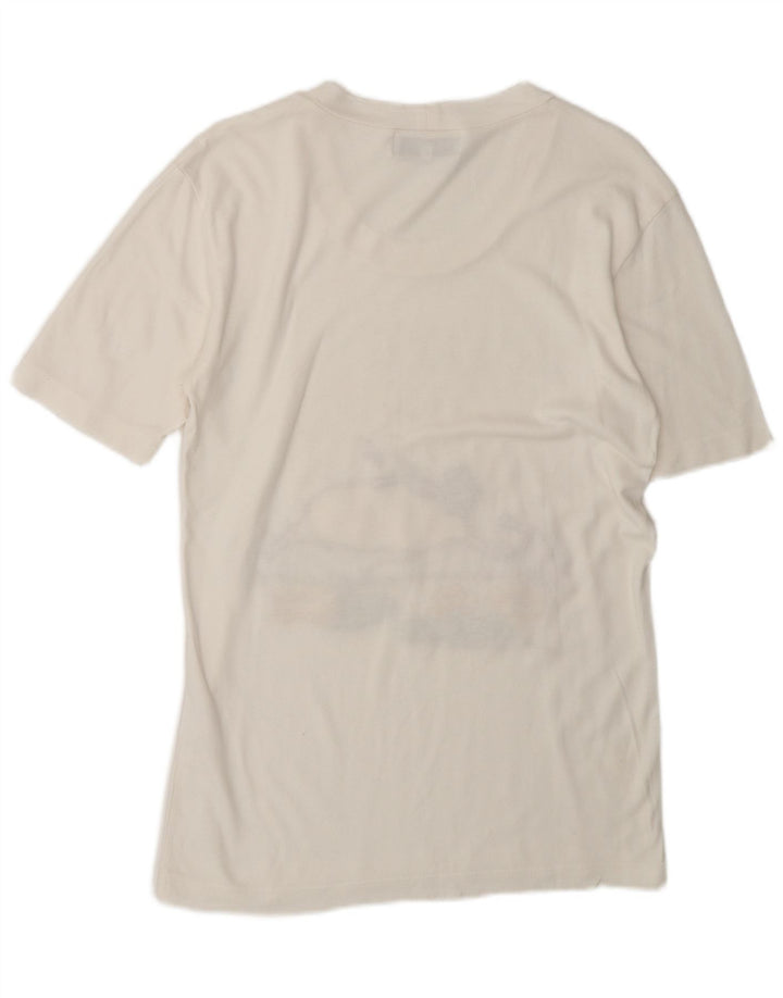 Iceberg Γυναικείο T-Shirt Disney Graphic Top IT 42 Μεσαίο λευκό βαμβακερό