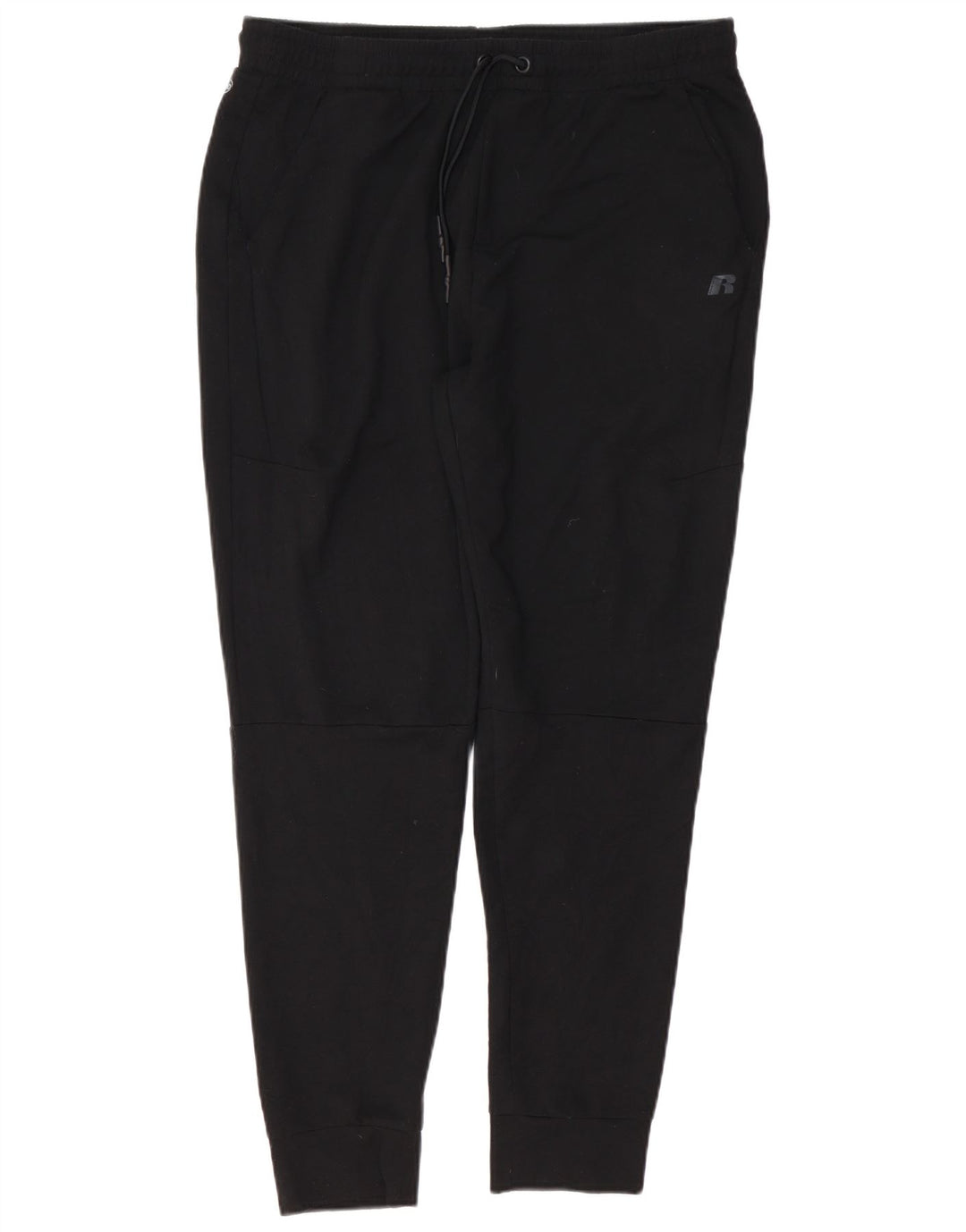 RUSSELL ATHLETIC Ανδρική αθλητική φόρμα παντελόνι Joggers μεγάλο μαύρο πολυεστέρα