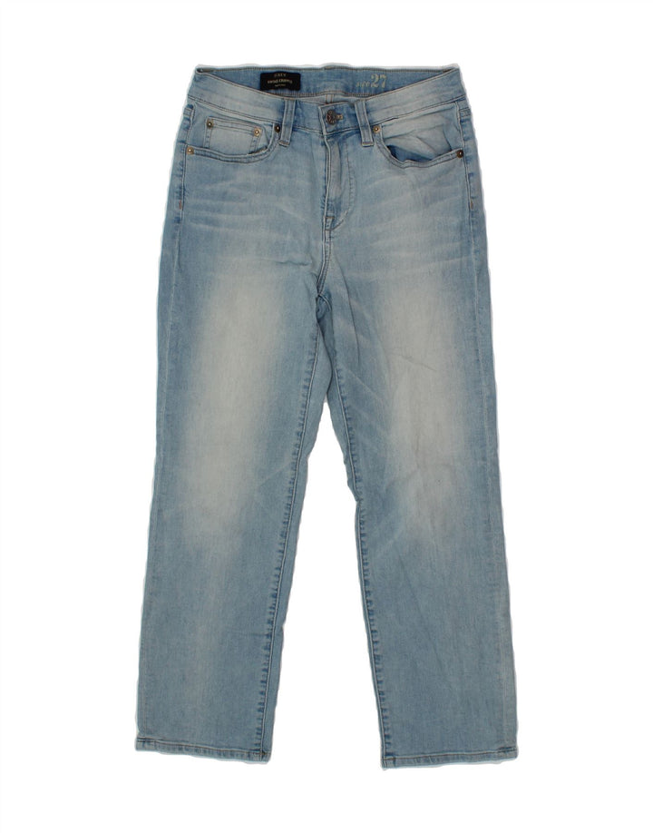 J. CREW Womens Cropped Jeans W27 L28 Blue Vintage J. Crew and Second-Hand J. Crew from Messina Hembry 