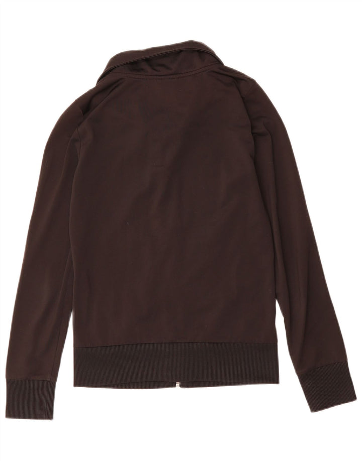 Γυναικεία αθλητική φόρμα με γραφικά PUMA Top Jacket UK 10 Small Black Polyester