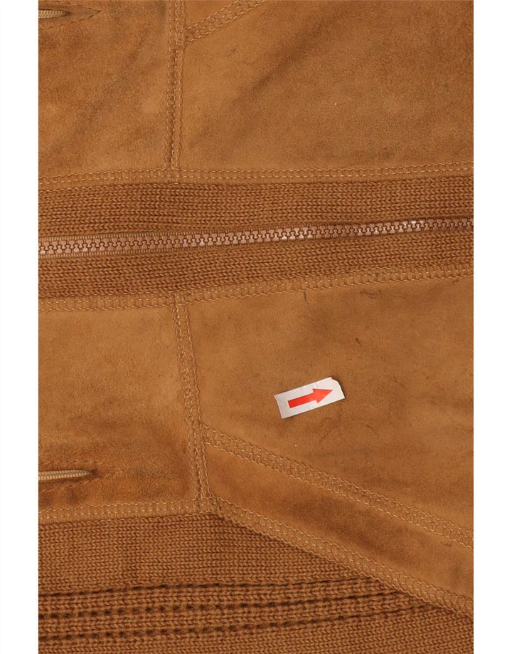 Vintage Γυναικεία Ζακέτα UK 14 Medium Beige